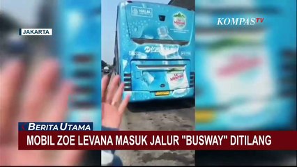 Begini Penjelasan Selebgram Zoe Levana soal Mobil Masuk Jalur Busway Transjakarta
