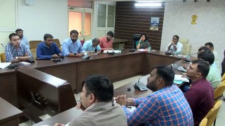 MEHSANA PRE-MONSOON PREPARATION MEETING BY COLLECTOR