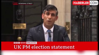 Başbakan Sunak duyurdu: İngiltere 4 Temmuz'da erken seçime gidiyor