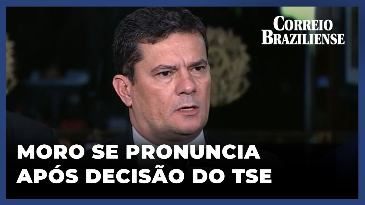 APÓS DECISÃO DO TSE SOBRE SUA CASSAÇÃO, MORO DIZ QUE ESTARÁ EM PROJETO PARA DERROTAR O PT EM 2026