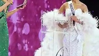 Miss Bulacan Chelsea Manalo at the Miss Universe Philippines 2024 Q&A #PEP