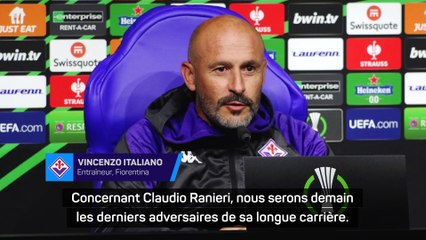 Italiano : "Ranieri ? Une grande personne estimée de tous, un grand entraîneur"