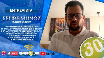 Felipe Muñoz, barrista y músico, explica por qué fue absuelto en primera instancia, condenado en segunda y cuenta qué espera en una ‘tercera instancia’