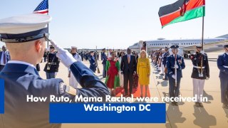 How Ruto, Mama Rachel were received in Washington DC