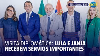 Lula recebe embaixador Sérvio e ex-jogador Petkovic