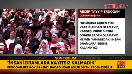 Cumhurbaşkanı Erdoğan: İsrail 76 yıldır kan döküyor, soykırımcılar hesap vermeli