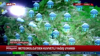 Meteoroloji'den kuvvetli yağış uyarısı