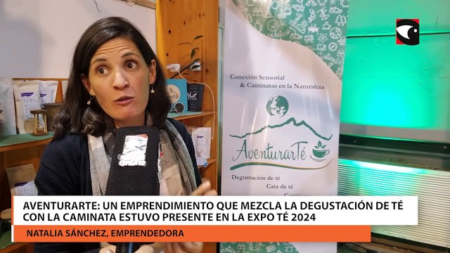 AventurarTe: un emprendimiento que mezcla la degustación de té con la caminata estuvo presente en la Expo té 2024