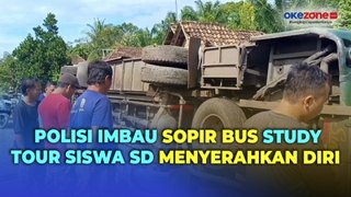 Sopir Bus Study Tour Siswa SD Kecelakaan di OKI Kabur, Polisi Imbau Segera Menyerahkan Diri