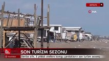 Denize sıfır, 5 yıldızlı otellere komşu çardakların son turizm sezonu