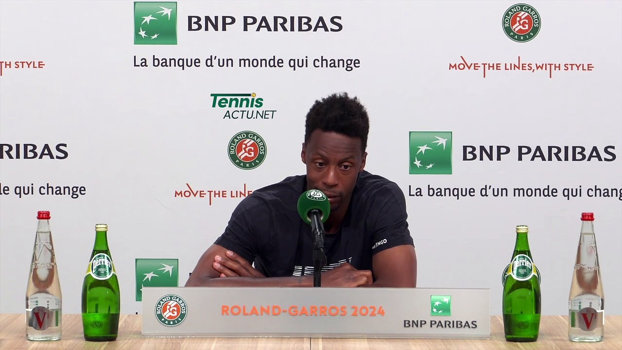 Tennis - Roland-Garros 2024 - Gaël Monfils : "C'est cool de jouer Roland et je veux prendre un profond plaisir"