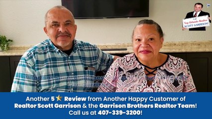 Customer REVIEWS Top Orlando Realtor Scott Garrison Team | Review Video #6