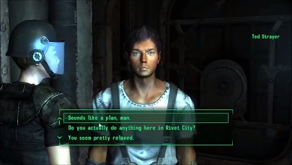 Fallout 3: Recovering T-51B power armour from Fort Constantine!