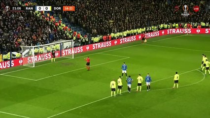UEL 2021-22 - Rangers vs Dortmund - 1.Half  24.02.2022