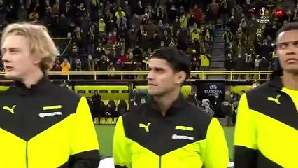 UEL 2021-22 - Dormund vs Rangers 1.Half  17.02.2022