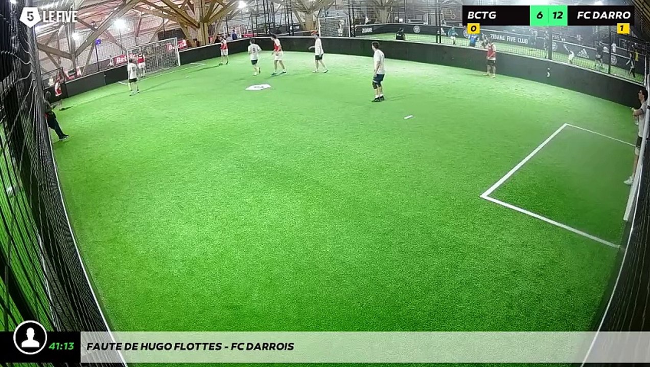 Faute de Hugo FLOTTES - FC DARROIS