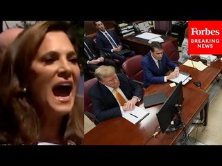 'You Should Be Ashamed!': Maria Salazar Slams Press For Coverage Of Trump Hush Money Trial