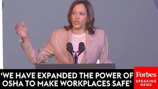 JUST IN: VP Kamala Harris Touts 'Most Pro-Union Administration' In Speech To SEIU Convention