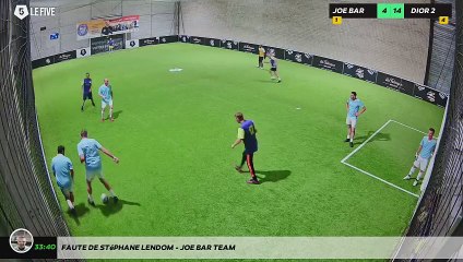 Faute de Stéphane LENDOM - JOE BAR TEAM