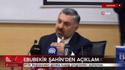 RTÜK Başkanından gündüz kuşağı programları açıklaması: Son raddedeyiz
