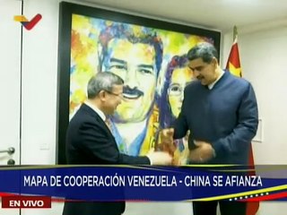 Pdte. Maduro recibe al Viceministro de Comercio de China en alianza para el crecimiento económico