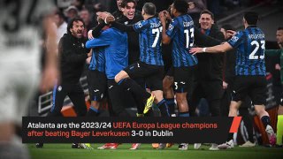Breaking News - Atalanta win the UEFA Europa League