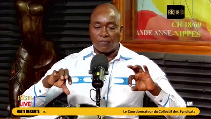 Kòdonatè Kòdonatè COSHARCO an Bénissoit Duclos di yo sipòte Konsèy Prezidansyèl Tranzisyon an.
