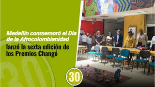 Medellín conmemoró el Día de la Afrocolombianidad con el lanzamiento de la sexta edición de los Premios Changó