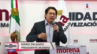 Mario Delgado se deslinda de haber tenido alguna relación con Sergio Carmona