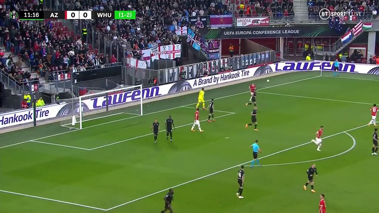 UEL 2022-23 - AZ vs West Ham United - 1.Half