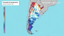 Inminente llegada de frío polar a Argentina: estas serán las zonas más afectadas