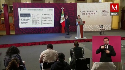 Vilchis niega supuesta propuesta de AMLO que busca eliminar la propiedad privada
