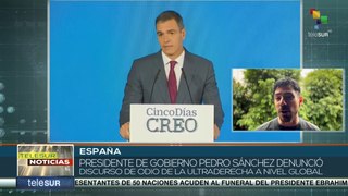 En España Pedro Sánchez aseguró que las medidas en respuesta a Milei son proporcionales al ataque