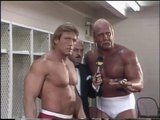 Paul Orndorff Hulk Hogan cut a promo on Roddy Piper Bob Orton - Wrestling Classic - 11/7/1985 - WWF