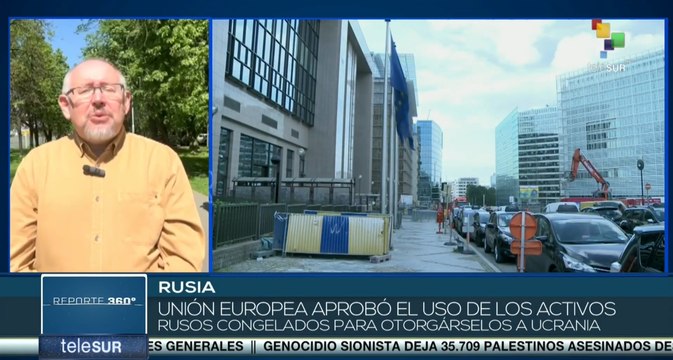 UE aprobó uso de activos rusos congelados para otorgarlos Ucrania