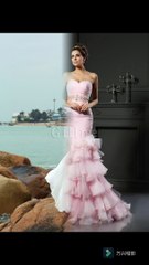 Abito da Sposa con Manica Corte con Piega gillne.it