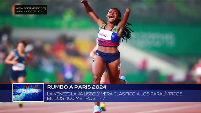 DEPORTES TELESUR 21-05-2024 Lisbely Vera obtuvo su boleto a los Paralímpicos de París 2024.