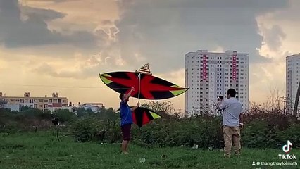 Cụ ông 71 tuổi đam mê môn thể thao thả diều sáo và cái kết ntn