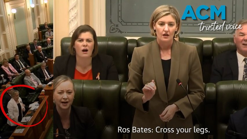 Ros Bates, Queensland’s shadow for health and women interjected during a heated question time about closed maternity wards shouting ‘Cross your legs?'. The minister has since released a statement about the comment.