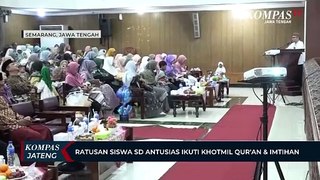 Ratusan Siswa SD Antusias Ikuti Khotmil Qur'an & Imtihan