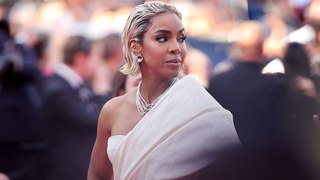 Kelly Rowland Tense Exchange With Security Guard on Cannes Red Carpet Caught on Camera | THR News Video