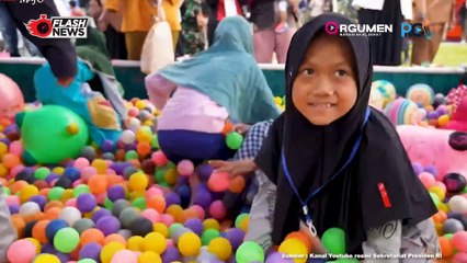 Tinjau Posko Pengungsi di Agam, Presiden Jokowi Serahkan Bantuan Bagi Warga Terdampak Bencana