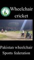 Wheelchair sports wheelchair cricket #sports #wheelchaircricket