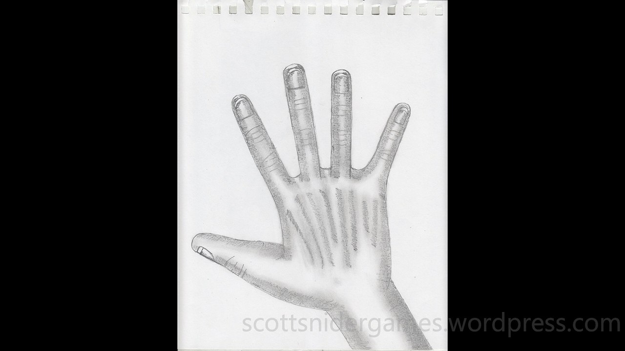 Hand Pencil Sketch Video #44 (05-22-2024)