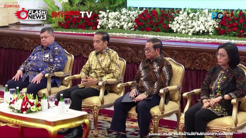 Jokowi Resmikan Pembukaan Rakornas Pengawasan Intern Pemerintah, Istana Negara, 22 Mei 2024