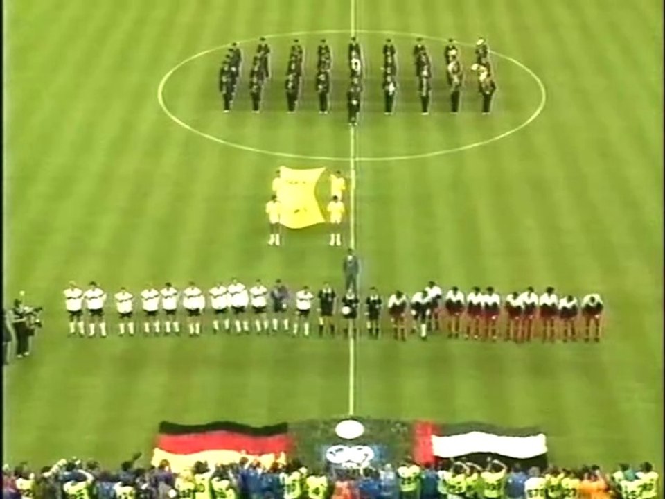 FIFA World Cup 1990 Germany FR v United Arab Emirates 15 June 1990 ARD