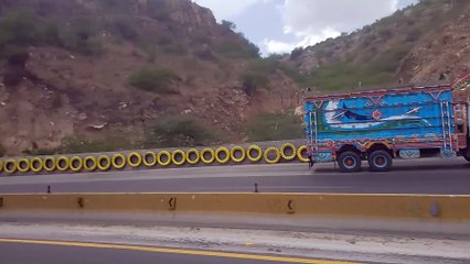 Kalar kahar motorway road side view