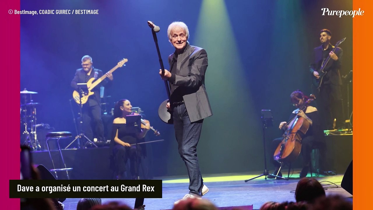 PHOTOS 80 ans de Dave sur scène avec son mari Patrick, Marc-Olivier Fogiel et son époux François... Un anniversaire mémorable !