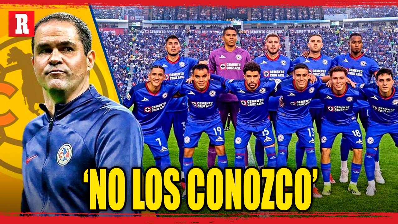 ANDRÉ JARDINE previo a LA FINAL del CLAUSURA 2024: "NO CONOZCO a LOS JUGADORES de CRUZ AZUL"
