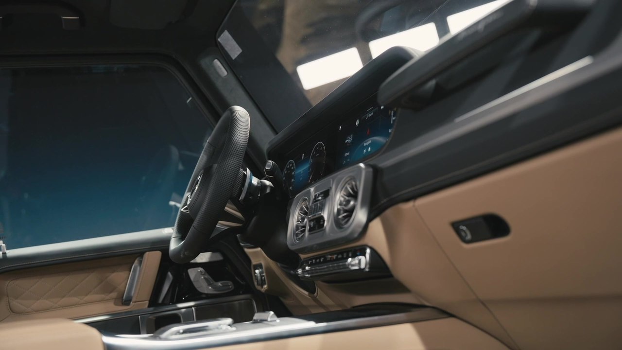 Die Mercedes-Benz G-Klasse - Das Interieur - Beeindruckende Wertigkeit und wegweisende Formensprache